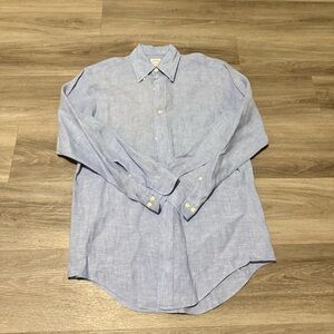 Brooks Brothers Light Blue Long-Sleeve Dress Shirt